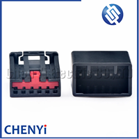 Connecteur de voiture 6 broches pour éclairage d'ambiance de porte, prise USB multimédia de voiture, prise de levier de vitesses AIT2PB-06-1AK pour Chevrolet Opel Ford Cadillac