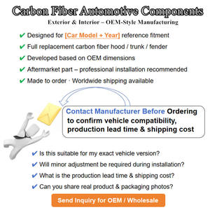 Spoiler de pare-chocs avant en fibre de carbone style Mh pour <span class=keywords><strong>BMW</strong></span> G87 M2 2023 - Product Image 5