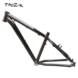 TAOZIK Stock Limited 2616インチアルミニウム合金DISCVブレーキマウンテンバイクフレーム、31.6シートポスト自転車フレーム付き