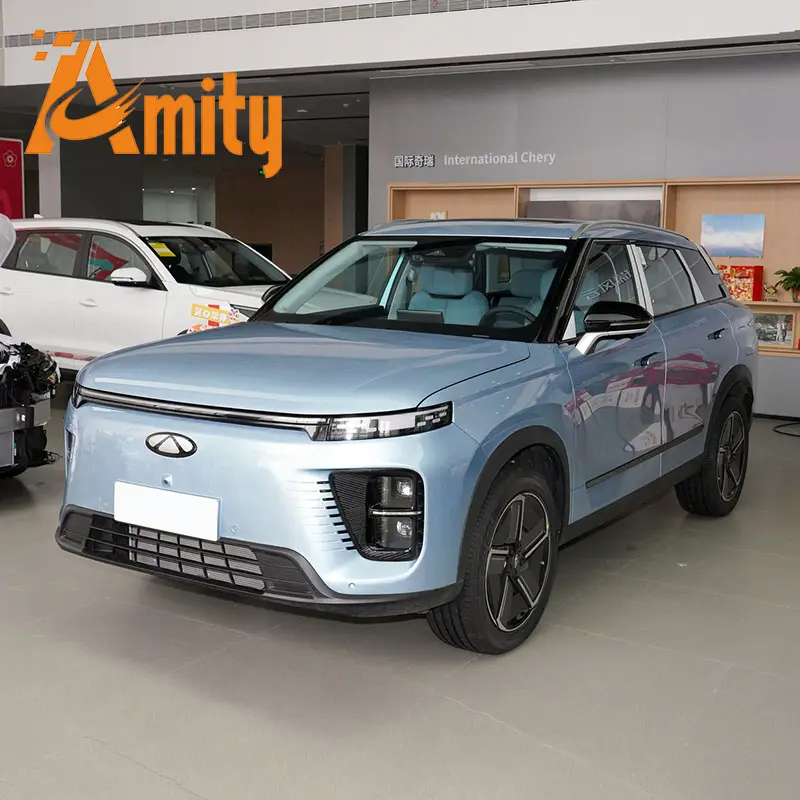 China Brand 2023 Chery Electric Cheap Car 5-Seat Midsize Suv Family Car Chery Fulwin Phev T6 New Energy Electric Vehicles