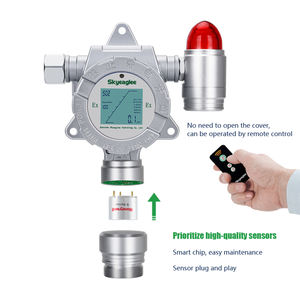 Detector de gás de parede de alta precisão NO2 NENHUM NH3 PH3 C2H4O CL2 on-line SO2 H2 único gás vazamento Analyzer RS485 4-20mA Out Put - Product Image 4