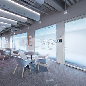 Aluminium Kozijnen Kantoorpartitie Eigentijds Ontwerp Brandwerend En Geluidsabsorptie Duurzaam Commercieel Kantoormeubilair - Product Image 5