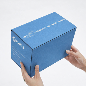 Embalaje de cartón corrugado E Flute para máscara de pestañas, embalaje para envíos de productos de belleza, para marcas en línea, OEM personalizado - Product Image 1