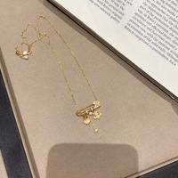 Kalung Pin Perak Sterling S925 dengan Lapisan Brushed, Liontin Bunga Iris yang Dapat Dilepas, Perhiasan Mewah Ringan Bergaya Vintage Abad Pertengahan