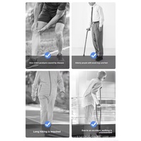 Exosquelette d'entraînement GoGo PRO en aluminium ultra-léger pour la marche assistée, autonomie de 4 heures, toutes saisons, extérieur, avec poignée