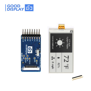 Module d'écran électronique GooDisplay E Ink de 3,7 pouces SPI GDEY037T03, kit complet avec carte adaptateur E-Paper HAT assortie - Product Image 1