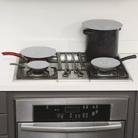 Couvre-aliments en silicone de qualité alimentaire LFGB |   Couvre-bols extensibles réutilisables en 5 tailles pour bol/gobelet/pot |   Logo et couleur personnalisés OEM