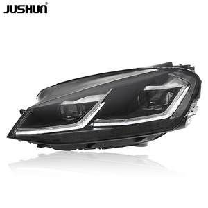 JUSHUN Fari a LED per Volkswagen Golf 7 Mk7 2013-2017, Gruppo Fari Anteriori LED Modificati con Luci Abbaglianti e Anabbaglianti - Product Image 5