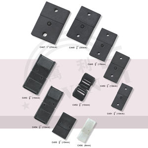 F903-F920 Boucle de sécurité détachable portable en plastique POM à forte tension de 20 mm, étanche, pour ceinture, cordon - Product Image 1