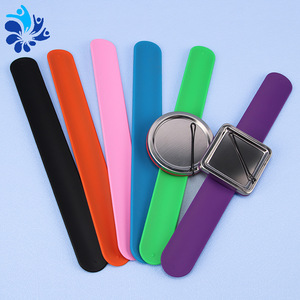 Bracelet magnétique en silicone, forme ronde ou carrée, qualité salon, accessoire unisexe, couleur aléatoire Jsl 1051 - Product Image 1