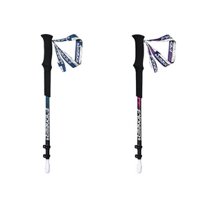ไม้เท้าเดินป่าไพโอเนียร์ 56-135 ซม. คาร์บอนไฟเบอร์น้ำหนักเบาพิเศษ - Product Image 1