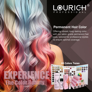 LOURICH Crema Colorante Professionale <span class=keywords><strong>per</strong></span> <span class=keywords><strong>Capelli</strong></span> con Complesso di Cheratina 120ml, <span class=keywords><strong>Tinta</strong></span> Permanente di Qualità Professionale, Vendita all'Ingrosso - Product Image 3