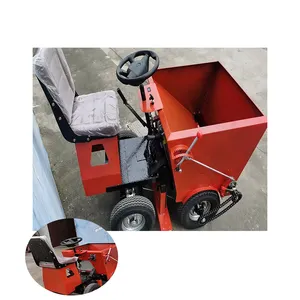 Playground sports lawn sand filling machine Seat driving type filling machine Electric sand spreading and brush grass machine