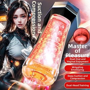 Scarletsin P-54 2 en 1, Masturbador Masculino Automático, Bomba para Pene, Modos Extraíbles, Tamaño de Bolsillo, Vagina Artificial - Product Image 3