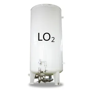 Alta calidad LO2 LN2 LAr LCO2 GNL tanques de almacenamiento con precio bajo