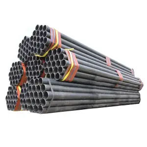 1/2'' 3/4'' 1'' ERW welded steel pipe carbon steel pipe black iron steel pipe