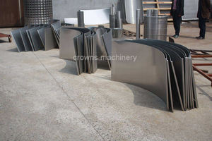 Maille incurvée de courbure de tamis de fil de l'écran SS <span class=keywords><strong>V</strong></span> de fil de cale d'acier inoxydable pour des mailles liquides en métal de filtre d'étang de Koi - Product Image 4