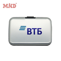 Blocage RFID En Aluminium Étui De Carte De Crédit RFID Portefeuille Étanche