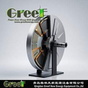 Generador de Corriente Continua de 2 KW y 120 RPM de Alta Resistencia, con Rango de Voltaje Amplio de 48V-400V para Sistemas de Carga de Baterías - Product Image 4