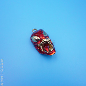 Pendentif créatif en forme de clou en acier, collier géométrique à thème argent antique, breloque pour usage quotidien - Product Image 4
