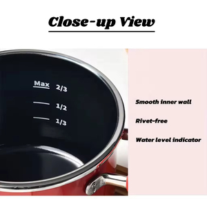 <span class=keywords><strong>Olla</strong></span> <span class=keywords><strong>a</strong></span> Presión de Acero Inoxidable con Revestimiento de Esmalte, 6L 22cm, con Válvula de Seguridad, para Cocina Doméstica o Restaurante, Utensilios de Cocina con Logotipo Personalizado - Product Image 4