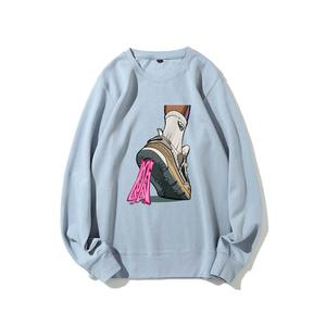 Sudadera de Manga Larga con Estampado de <span class=keywords><strong>Zapatillas</strong></span>, Estilo Holgado y Moderno para Exteriores, Venta al por Mayor Directa de Fábrica, Éxito de Ventas 2025 - Product Image 5