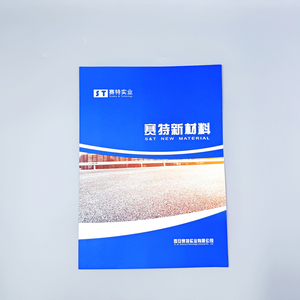 Scratchproof cán A4 kinh doanh tập tin thư mục với khe cắm thẻ và biểu tượng tùy chỉnh bền thư mục trình bày cho công ty sử dụng - Product Image 2