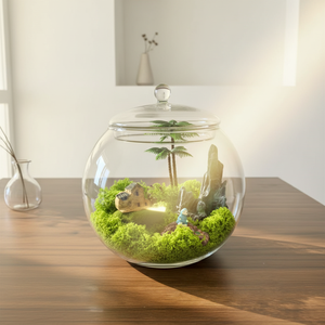 Moderno y Elegante Florero Redondo <span class=keywords><strong>de</strong></span> Vidrio Transparente, Pecera, <span class=keywords><strong>Centro</strong></span> <span class=keywords><strong>de</strong></span> <span class=keywords><strong>Mesa</strong></span> para Decoración <span class=keywords><strong>de</strong></span> Bodas y Hogar - Product Image 4