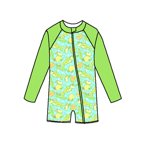 OEM Fabriek Zomer Casual Zwembad Eendelig Zwempak Op Maat Effen Patroon Tiener Kind Kinderen Zwemkleding - Product Image 1