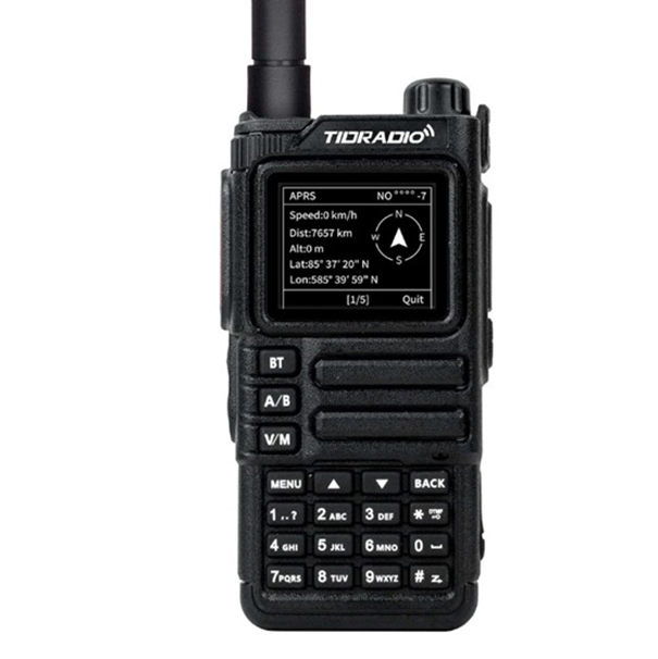 TID TD-H9 10W Bluetooth APRS GMRS Multi-Band Radio Portable Handheld VHF UHF Analog Radio Long Range Air Band Walkie Talkie