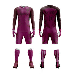 Maßgeschneiderte Sublimations-Designs Langarm-Torwart-Fußballtrikots Fußballtrikot Online Kaufen - Product Image 4