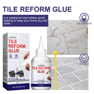 Jaysuing azulejo reforma pegamento impermeable a prueba de moho cocina baño balcón fregadero azulejo de suelo kit de reparación de baldosas de cerámica hueco relleno - Product Image 5