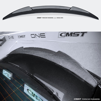 Pour Porsche Panamera 976 Aileron arrière Spoiler Aile en fibre de carbone sèche Kits de carrosserie Modification Accessoires Style CMST Produit authentique