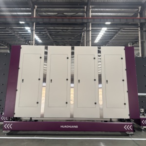 Vertikale Automatische Gasfüllanlage 2500mm Isolierglaslinie PLC-Steuerung Motorpumpe - Hohe Zuverlässigkeit <span class=keywords><strong>DVH</strong></span> Modell 31KW 1 Jahr - Product Image 3