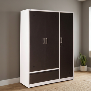 Ha Pht TU17B2C3 Steel <b>Cabinet</b> with <b>Lockable</b> Feature W1350x500xH1850mm Flat Panel Doors LP Rp Design Wardrobe - Product Image 3