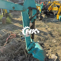 HANG KUI U17 1,7 toneladas 95% nuevo Original japonés con EPA,CE agrícola usado 17 Mini excavadora para excavar