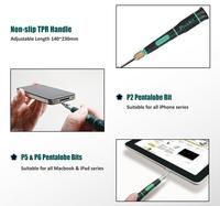 40 Pcs Pro'sKit Kit d'outils SD-9326M pour Smartphone Appareil vidéo de jeu Ordinateur portable Réparation d'électronique grand public avec embouts de type T et P