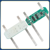 Carte de protection BMS Li-Ion 5A 10A 3S 12.6V avec bande de nickel pré-soudée pour lampadaires solaires et stations d'alimentation portables