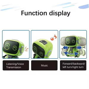 Şanslı oyuncaklar interaktif uzaktan kumanda RC Robot oyuncak çocuklar için ışık müzik eğlenceli interkom fonksiyonu ile Robot oyuncaklar - Product Image 2