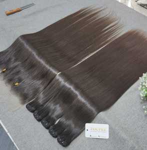 Extensiones de Cabello Virgen Vietnamita Dream Hair DR06 Premium Liso Doble y Simple Trama, 8 Pulgadas, con Cierre de Encaje Transparente - Product Image 1