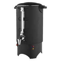 Chaudière électrique 4.5L en acier inoxydable 1000W pour boissons chaudes à usage domestique 30 tasses pour la restauration avec contrôle de la température