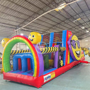 Inflatable trở ngại <span class=keywords><strong>Nerf</strong></span> Arena trở ngại tất nhiên trẻ em hoạt động thể thao Trampoline công viên cho trẻ em và người lớn - Product Image 1