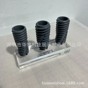 Wahwai Display Acrylic Implant Display Rack 10x Magnification Dental Exhibition <b>Stand</b> Customizable Shenzhen Manufacturer - Product Image 4