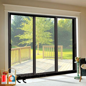 <span class=keywords><strong>2026</strong></span>トップグレード中庭パティオ無声大ガラススライドドアアルミフレームスライドガラスドア - Product Image 2