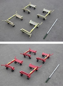 Go Jack Chariot mobile à 4 roues de voiture en acier Nouvelle condition Cric de positionnement de véhicule mécanique Capacité de 3 tonnes à vendre - Product Image 4