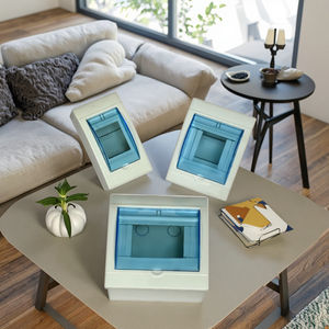 กล่องจ่ายไฟฟ้าพลาสติกแบบติดผนัง 2 ทาง 4 ทาง 6 ทาง สำหรับใช้ในบ้าน ผลิตจากโรงงานโดยตรง รับผลิตตามแบบ OEM - Product Image 3