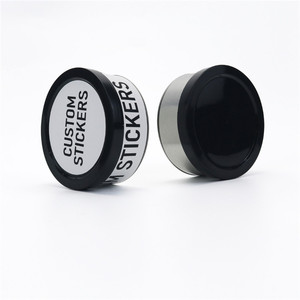 Herb <b>Pull</b> Bottom Tin Can Round Metal Storage Container Customizable Printing Moisture Proof <b>Light</b> Proof - Product Image 5