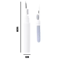 Stylo de nettoyage portable en gros d'usine, ensemble efficace de bouchons d'oreille et de brosse pour le nettoyage des écouteurs
