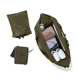 Personalizado Unisex Yoga Neopreno Deporte Gimnasio <span class=keywords><strong>Duff</strong></span> Bag Portable Dry Wet Separated Travel Gym Bag con cierre de cremallera Wet/Dry Travel Bag - Product Image 3
