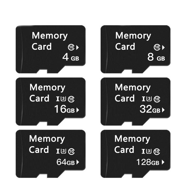 Full Capacity High Speed Mini Memory TF SD Card C10 U3 8GB 16GB 32GB 64GB 128GB SD Memory Card for Dash Cam